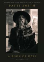 A BOOK OF DAYS, de Patti Smith | portada del libro