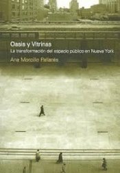 OASIS Y VITRINAS, de ANA MORCILLO PALLARéS | portada del libro