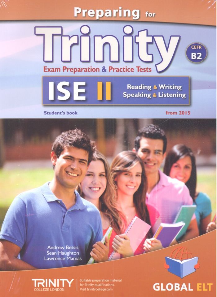 PREPARING IN TRINITY ISE II SELF STUDY ( B2), de Varios autores | portada del libro