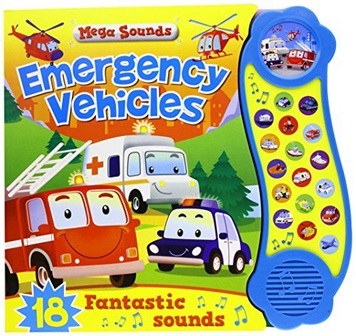 Mega Sounds: Emergency Vehicles, de AA,VV | portada del libro