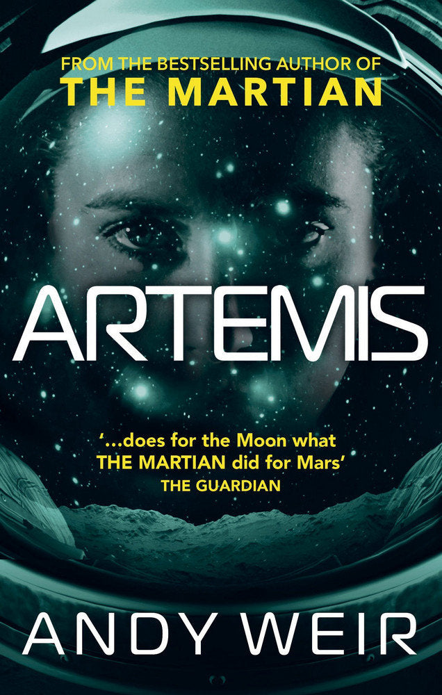 ARTEMIS, de Andy Weir | portada del libro