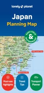 LONELY PLANET JAPAN PLANNING MAP, de Lonely Planet | portada del libro