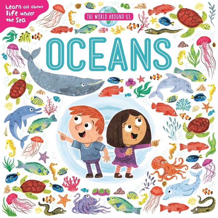 The World Around Us: Oceans | portada del libro