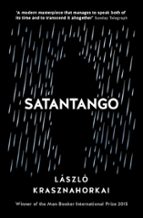 SATANTANGO, de László Krasznahorkai | portada del libro