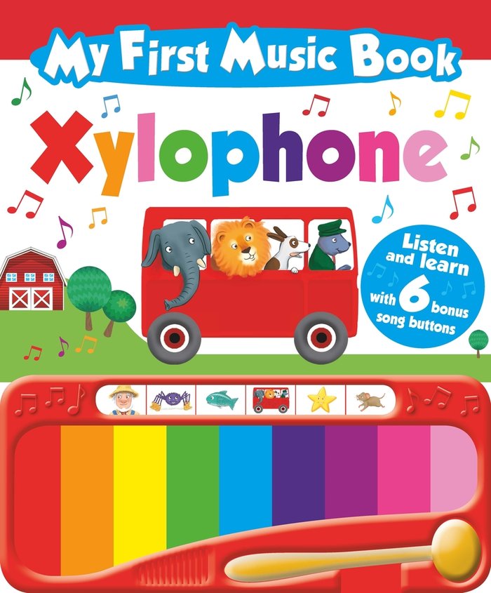 MY FIRST MUSIC BOOK: XYLOPHONE, de AUTOR, SIN | portada del libro