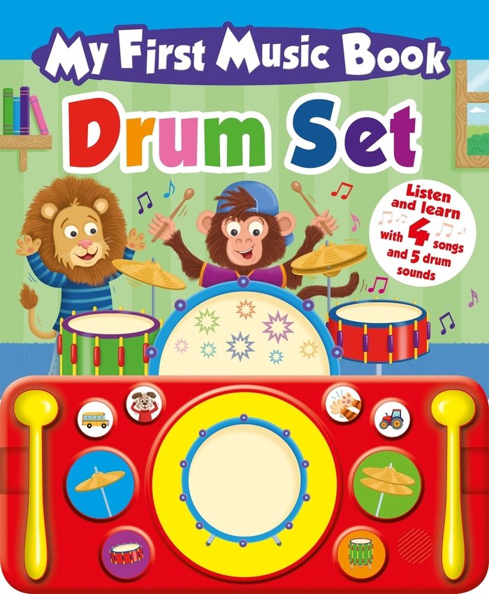 MY FIRST MUSIC BOOK - DRUM - ING | portada del libro
