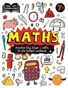 HELP WITH HOMEWORK DELUXE: 7 MATHS, de AUTOR, SIN | portada del libro