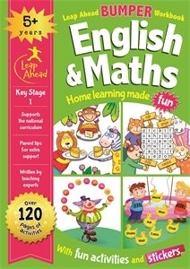 LEAP AHEAD BUMPER WORKBOOK: 5 YEARS ENGLISH, de 10 | portada del libro