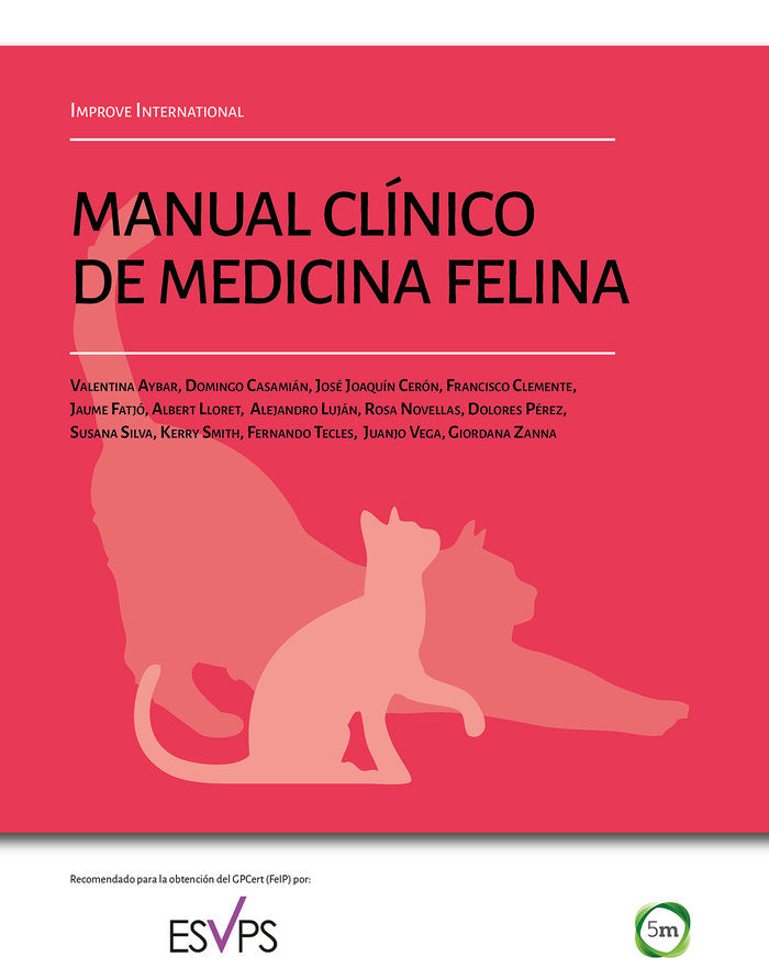 MANUAL CLINICO DE MEDICINA FELINA, de AYBAR | portada del libro