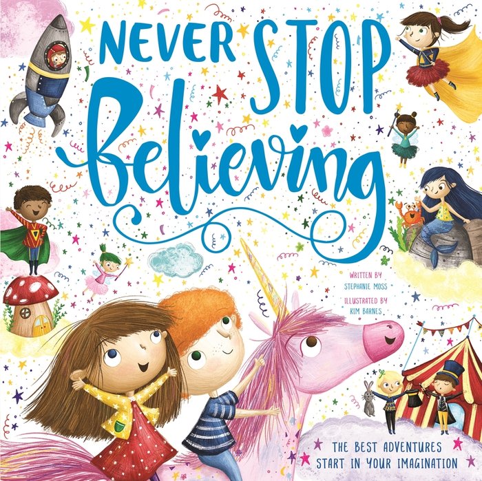 NEVER STOP BELIEVING, de , IGLOOBOOKS | portada del libro