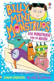 LOS MONSTRUOS VAN EN AVION, de DAVIDSON, ZANNA | portada del libro