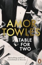 Table For Two, de Amor Towles | portada del libro