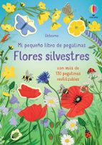 FLORES SILVESTRES PEQUEÑO LIBRO PEGATINA, de Caroline Young | portada del libro
