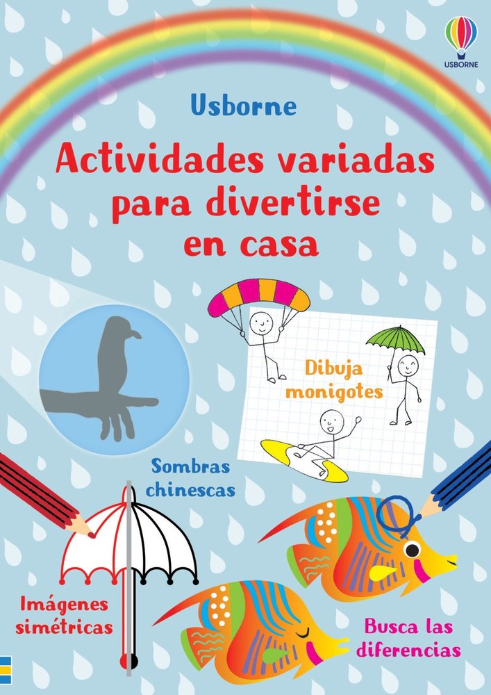 ACTIVIDADES PARA UN DIA LLUVIOSO | portada del libro