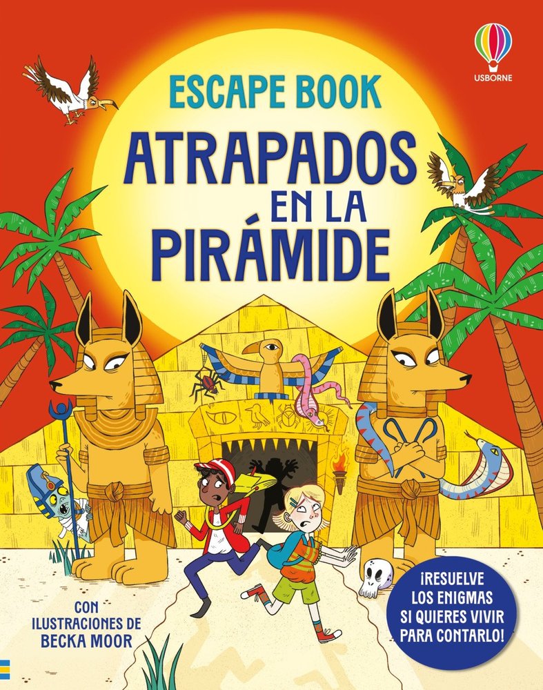 ATRAPADOS EN LA PIRAMIDE, de SAM SMITH | portada del libro
