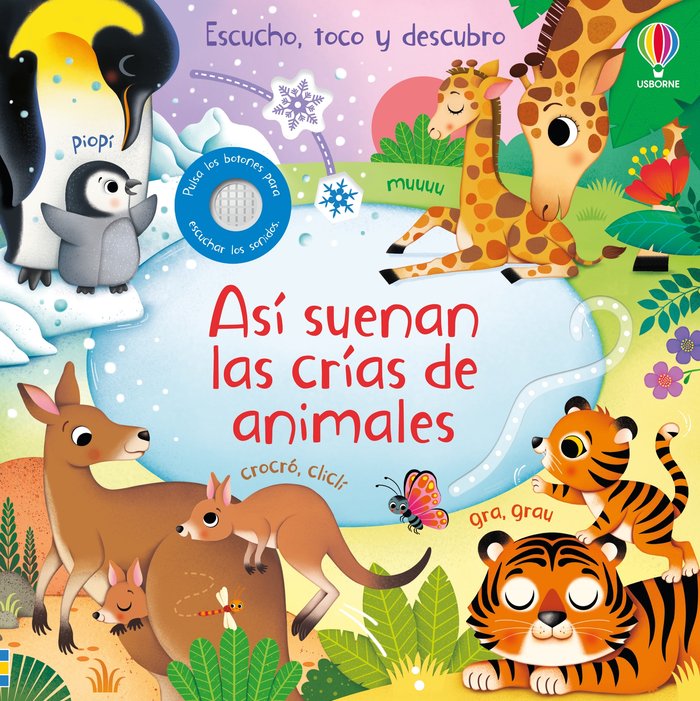 ASI SUENAN LAS CRIAS DE ANIMALES, de TAPLIN, SAM | portada del libro