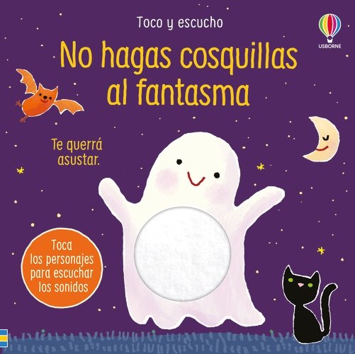 NO HAGAS COSQUILLAS AL FANTASMA, de TAPLIN, SAM | portada del libro