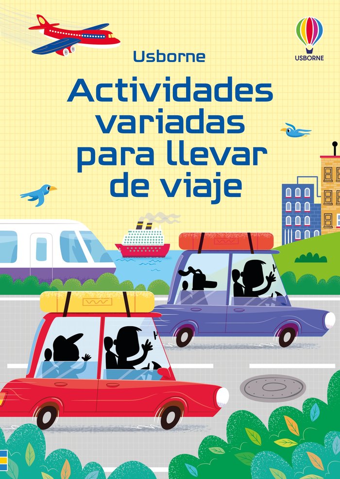 ACTIVIDADES VARIADAS PARA LLEVAR DE VIAJE, de NOLAN, KATE | portada del libro