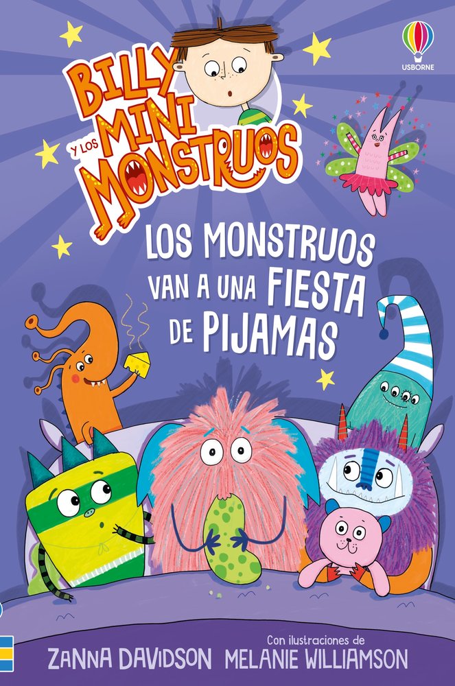 LOS MONSTRUOS VAN A UNA FIESTA DE PIJAMAS - LIBRO 14, de DAVIDSON, ZANNA | portada del libro