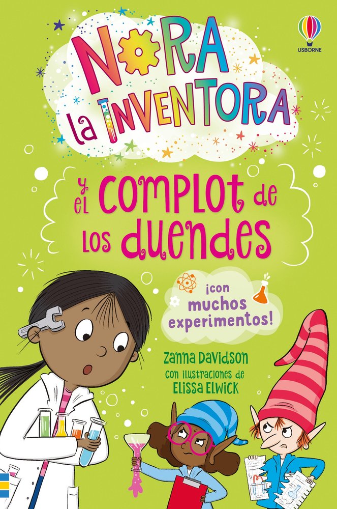 NORA LA INVENTORA Y EL COMPLOT DE LOS DUENDES, de DAVIDSON, ZANNA | portada del libro
