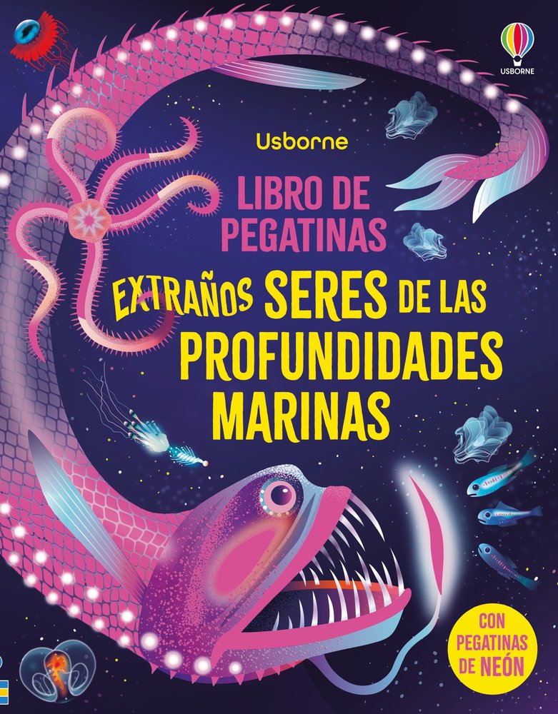 EXTRAÑOS SERES PROFUNDIDADES MARINAS | portada del libro