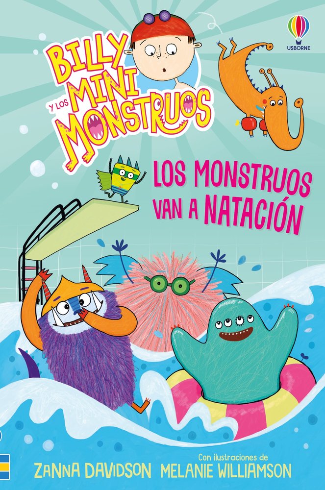 BILLY Y MINIMONSTRUOS 3 NE NATACION, de DAVIDSON, SUSANNA | portada del libro