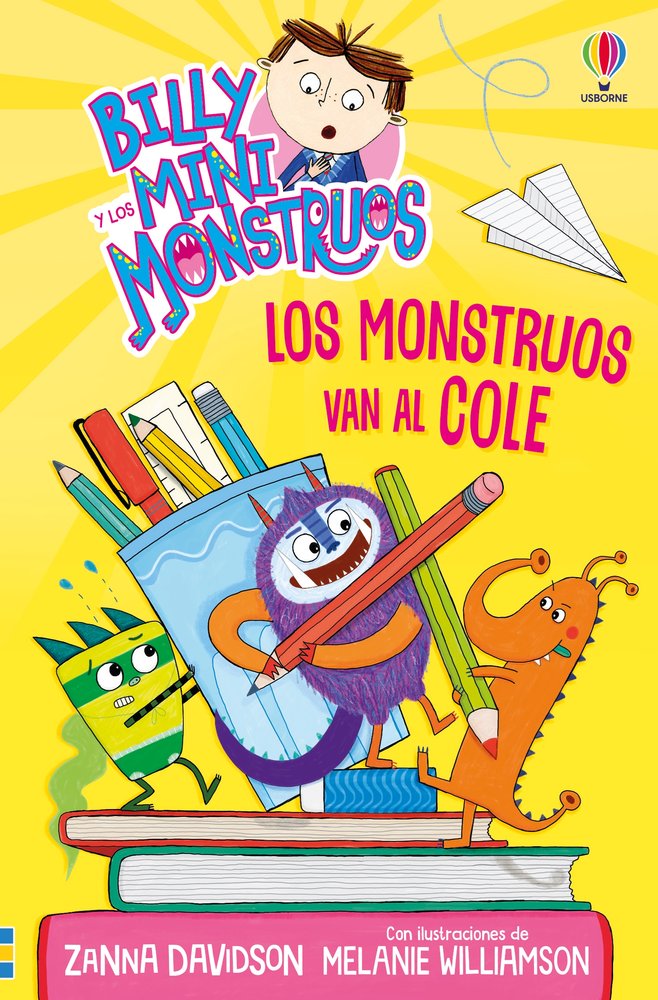 LOS MONSTRUOS VAN AL COLE - LIBRO 2, de DAVIDSON, SUSANNA | portada del libro