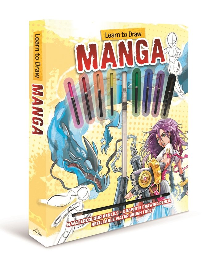 Learn to Draw Manga, de IGLOOBOOKS | portada del libro