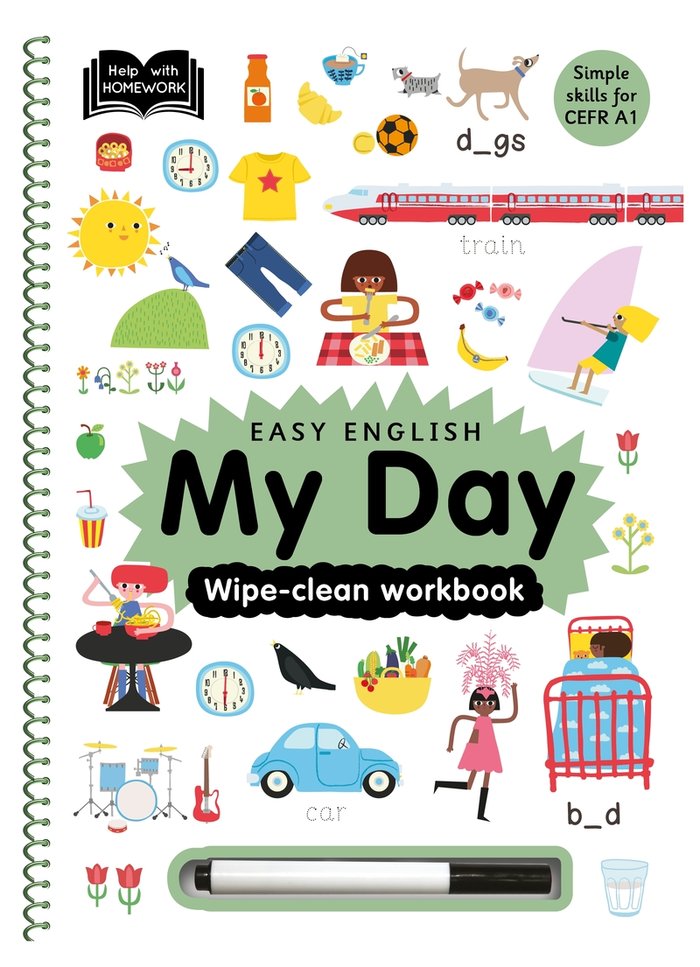 EASY ENGLISH: MY DAY, de AUTOR, SIN | portada del libro