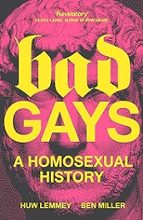 BAD GAYS, de HUW LEMMEY | portada del libro