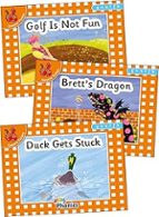 JOLLY PHONICS ORANGE LEVEL READERS SET 3, de LOUISE VAN POTTELSBERGHE | portada del libro