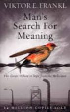 MAN'S SEARCH FOR MEANING, de Viktor E. Frankl | portada del libro