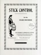 STICK CONTROL - SNAREDRUMMER, de GEORGE L. STONE | portada del libro