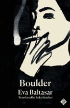 BOULDER, de Eva Baltasar | portada del libro