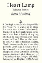 Heart Lamp: Selected Stories, de BANU MUSHTAQ | portada del libro