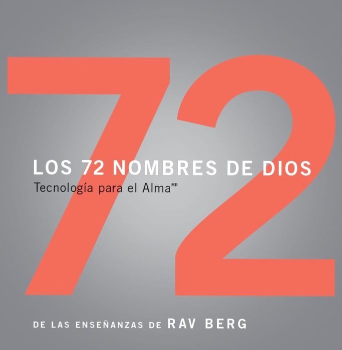 LOS 72 NOMBRES DE DIOS, de Berg, Rav | portada del libro