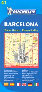 Barcelona (Plano), de MICHELIN | portada del libro