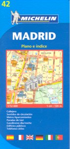 Madrid (Plano), de MICHELIN | portada del libro