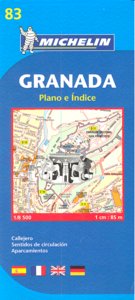 PLANO E INDICE GRANADA 83 | portada del libro