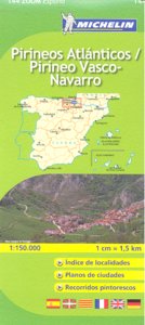 Mapa Zoom Pirineos Atlánticos / Pirineo Vasco-Navarro, de Varios autores | portada del libro