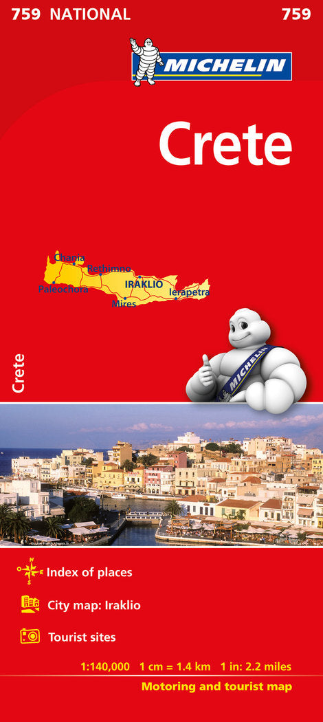 Mapa National Creta, de Varios autores | portada del libro