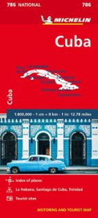 CUBA - MICHELIN NATIONAL MAP 786, de Varios autores | portada del libro