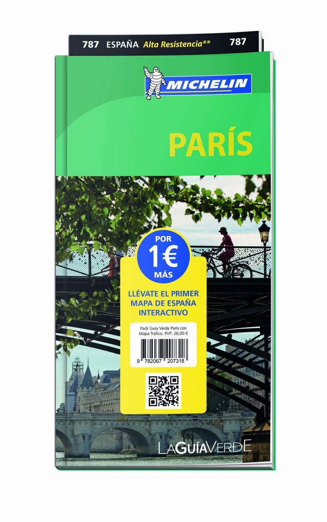 PACK GV PARIS+MAPA TRAFICO, de VARIOS AUTORES | portada del libro