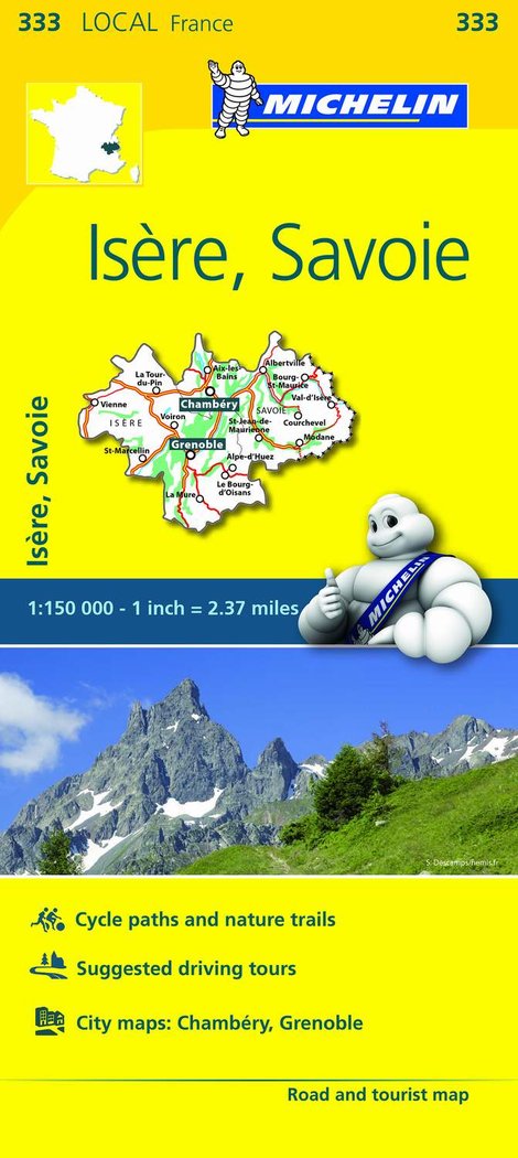 Mapa Local Isère, Savoie, de Varios autores | portada del libro