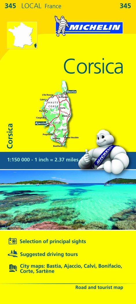 Mapa Local Corsica, de Varios autores | portada del libro