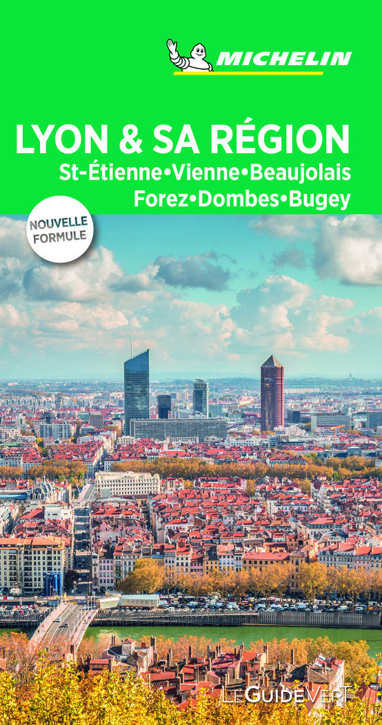 Lyon et sa région (Le Guide Vert), de MICHELIN | portada del libro