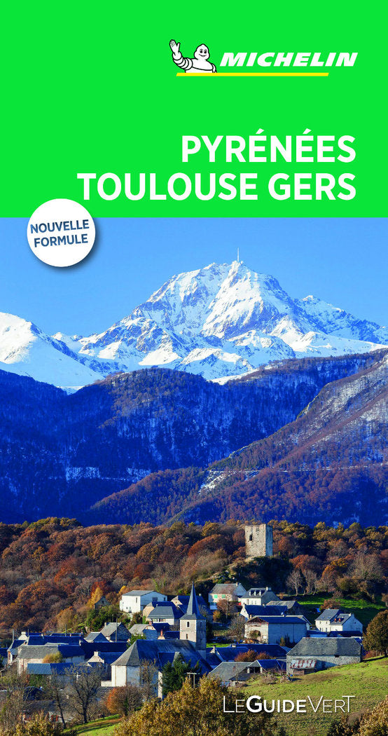 GUIDE VERT PYRENEES TOULOUSE GERS, de MICHELIN | portada del libro