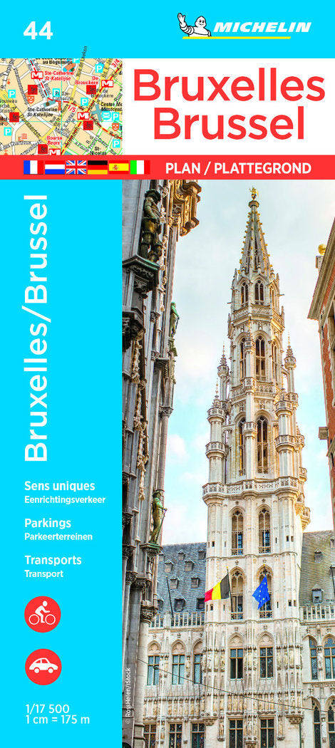 Plano Bruxelles/Brussels, de Varios autores | portada del libro