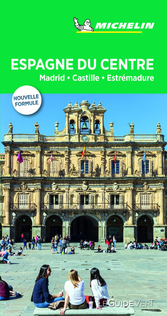 Espagne du Centre: Madrid, Castille, Extrémadure (Le Guide Vert), de MICHELIN | portada del libro