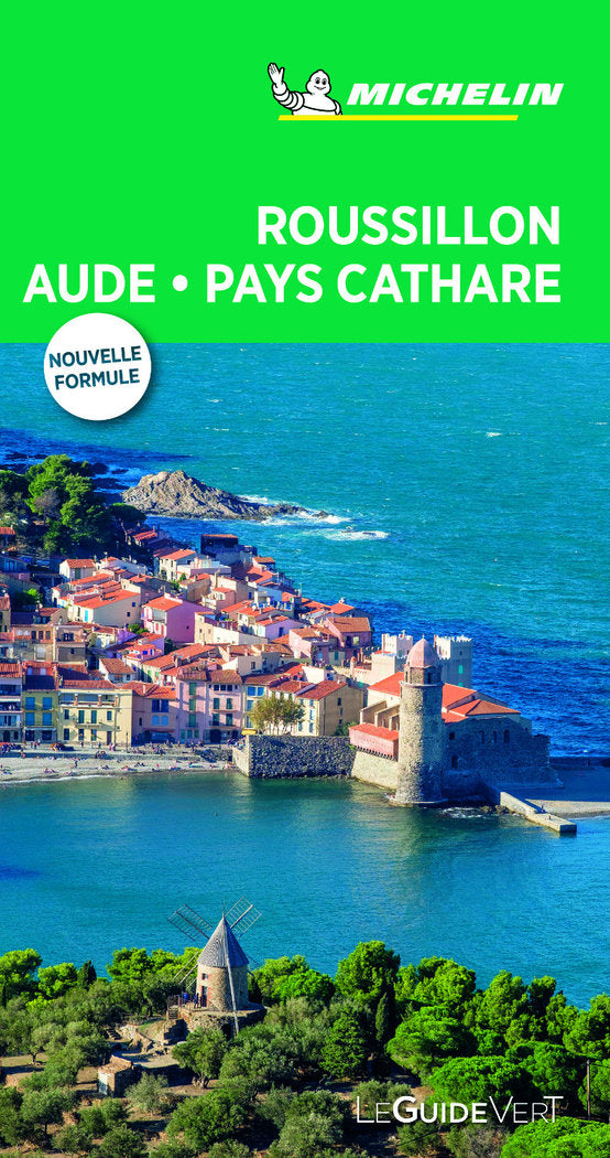 Roussillon Aude Pays Cathare (Le Guide Vert ), de MICHELIN | portada del libro
